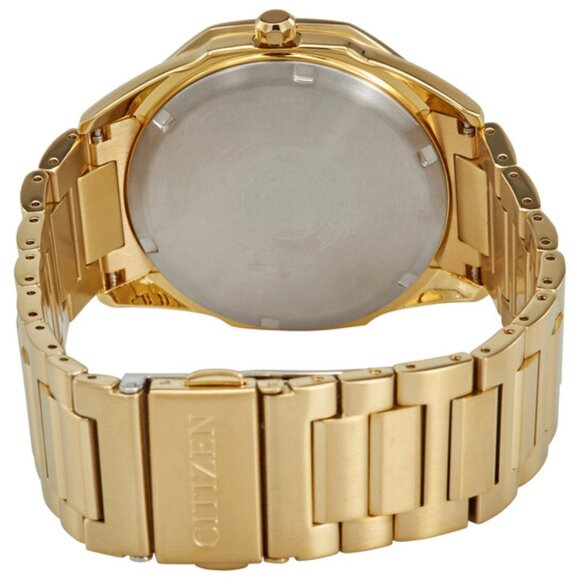 Citizen Eco-Drive Men's Corso Gold-Tone Stainless Steel Bracelet Watch 41mm - Picture 3 of 7